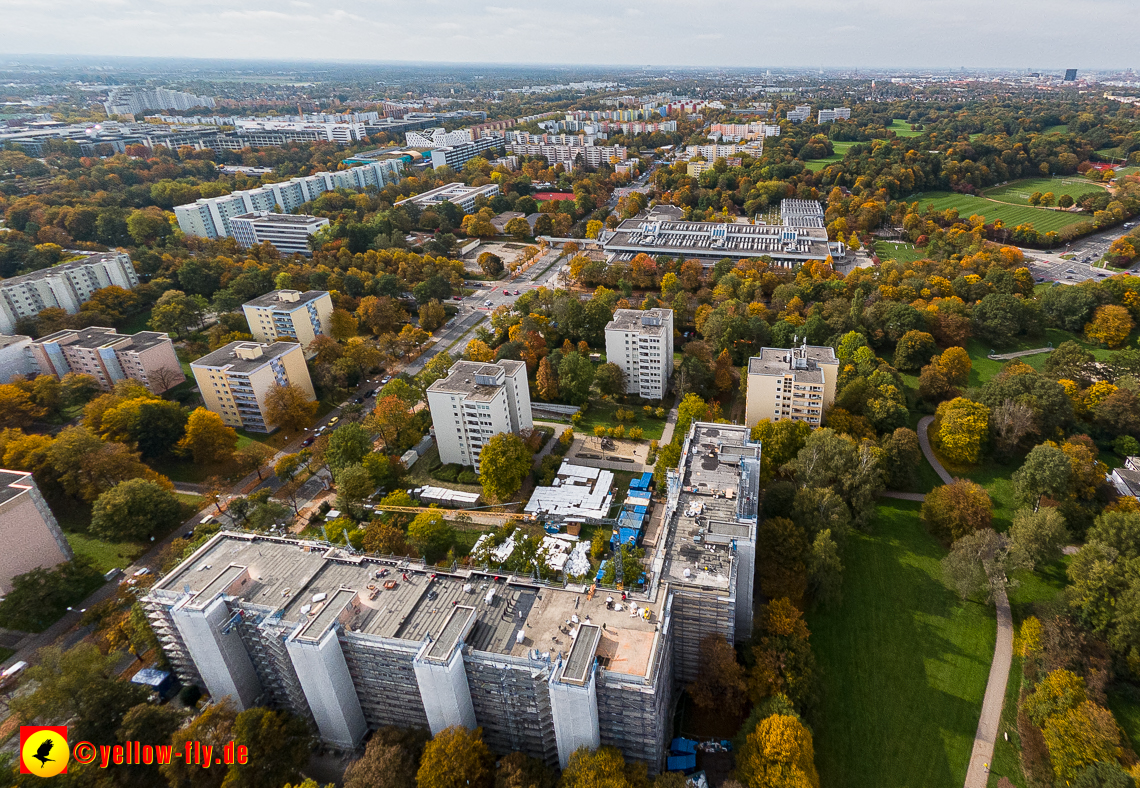 13.10.2022 - Fassadensnaierung am Karl-Marx-Ring 11-21